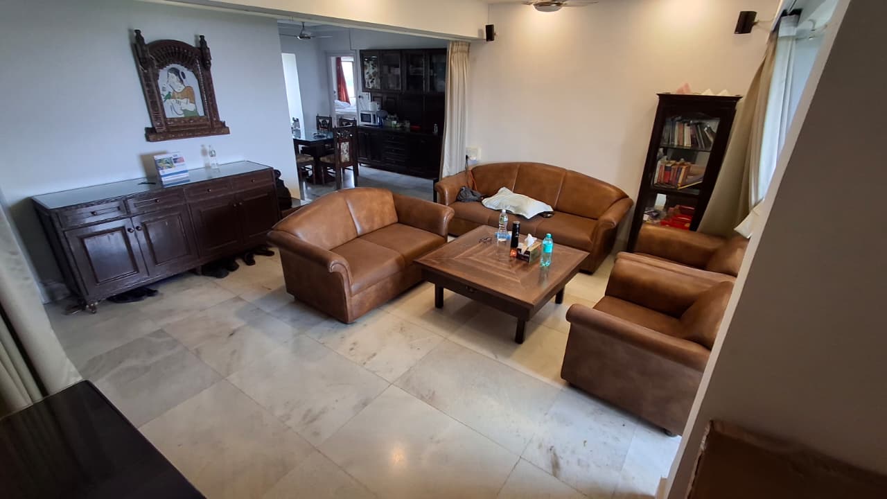Furnished living room