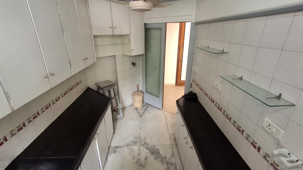 Kitchen counter and storage